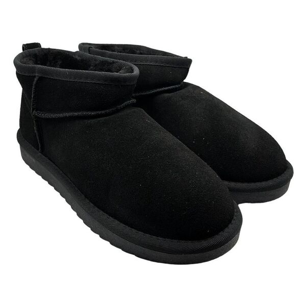 CUSHIONAIRE Women's pull on boot 9 BLACK - Picture 1 of 7